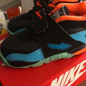 Multi color nikes toddler size 9c NEW!